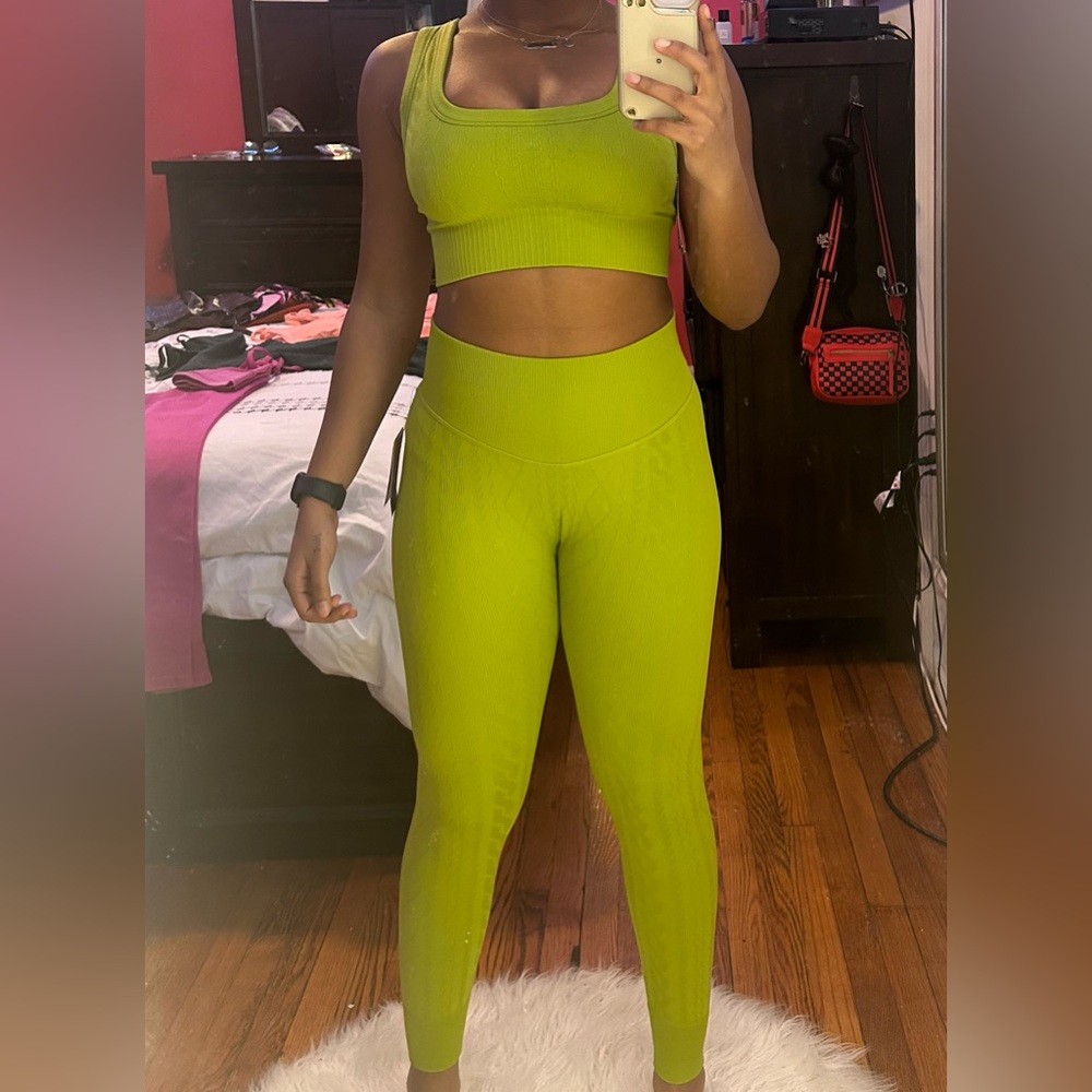 Two Piece Green Gym Set